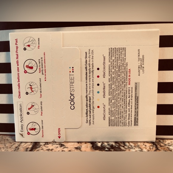 Color Street 𝐀𝐔𝐒𝐓𝐈𝐍-𝐓𝐀𝐓𝐈𝐎𝐔𝐒 (retired) - Picture 3 of 4